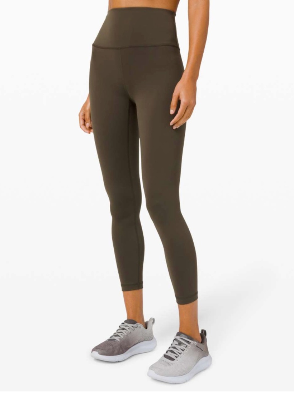 Lululemon Wunder Train High-Rise Tight 25" Dark Olive